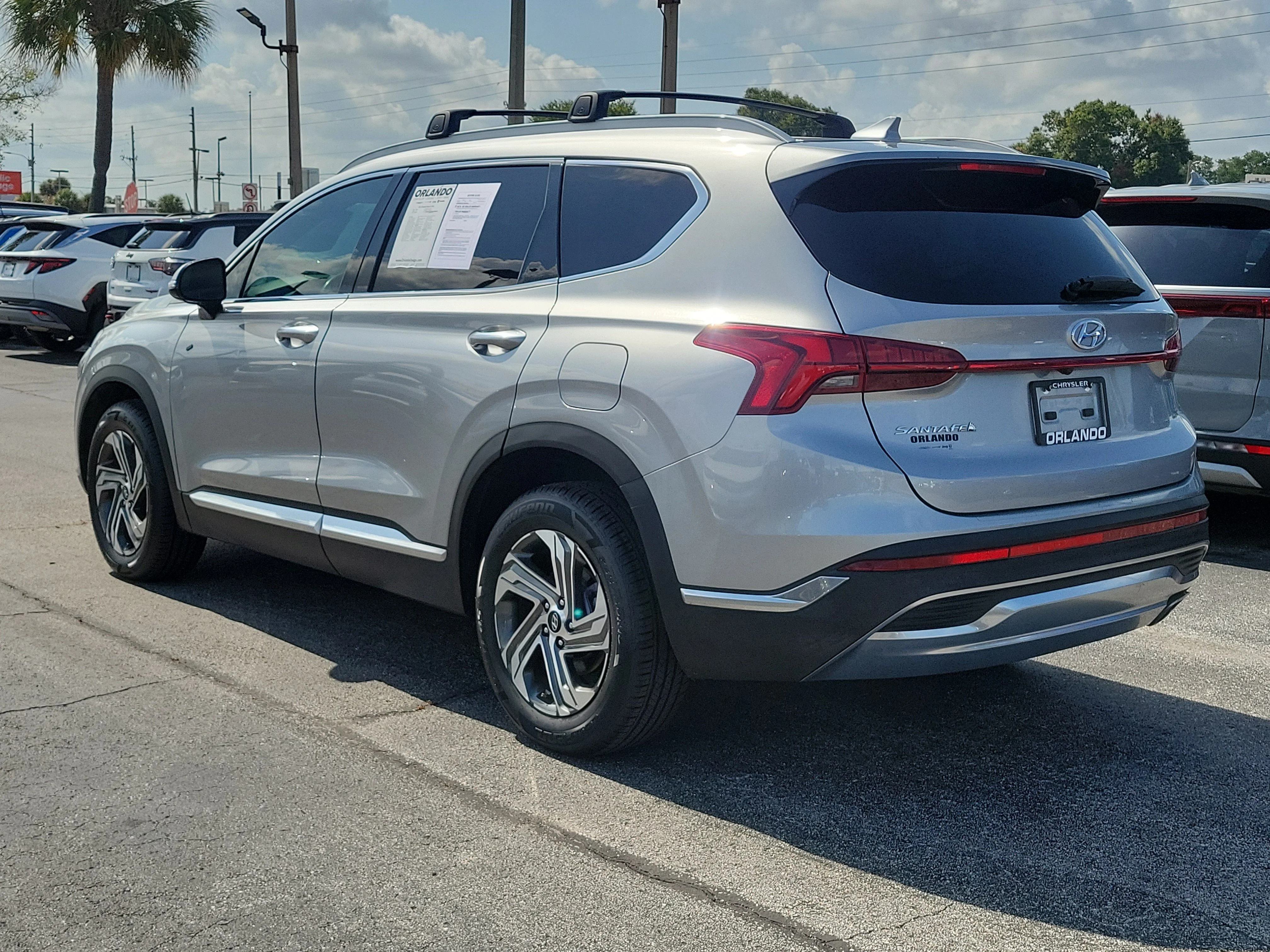 Used 2021 Shimmering Silver Hyundai SEL image 5