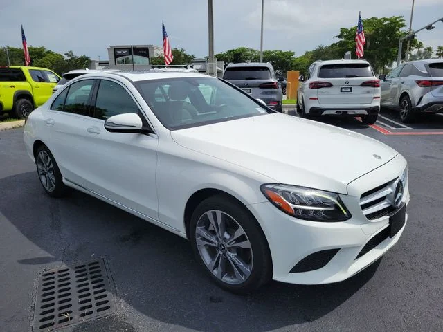 Used 2020 White Mercedes-Benz C 300 image 3