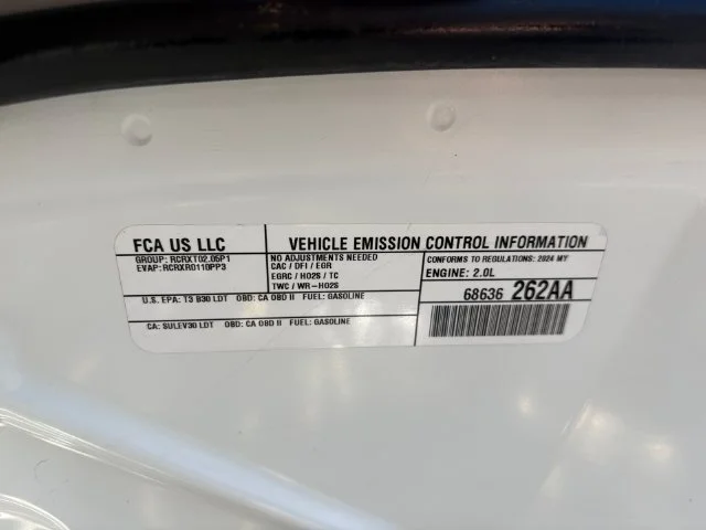 Used 2024 Bright White Clearcoat Jeep Latitude image 10