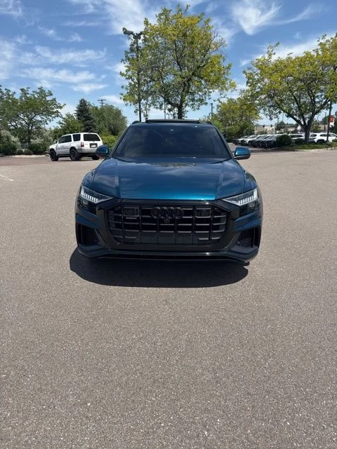 Used 2021 Blue Audi 55 Prestige image 2
