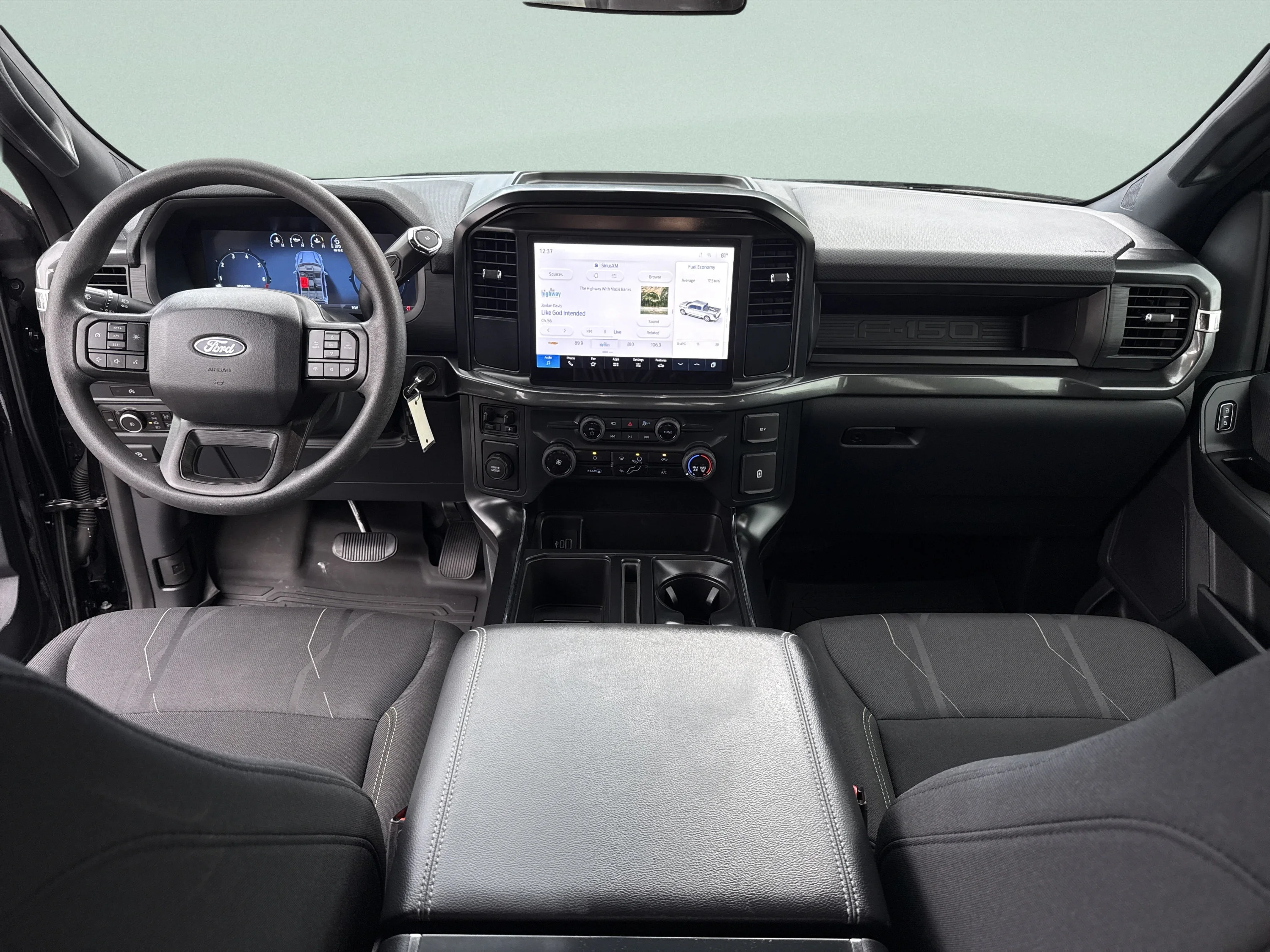 Used 2025 Agate Black Metallic Ford STX image 19