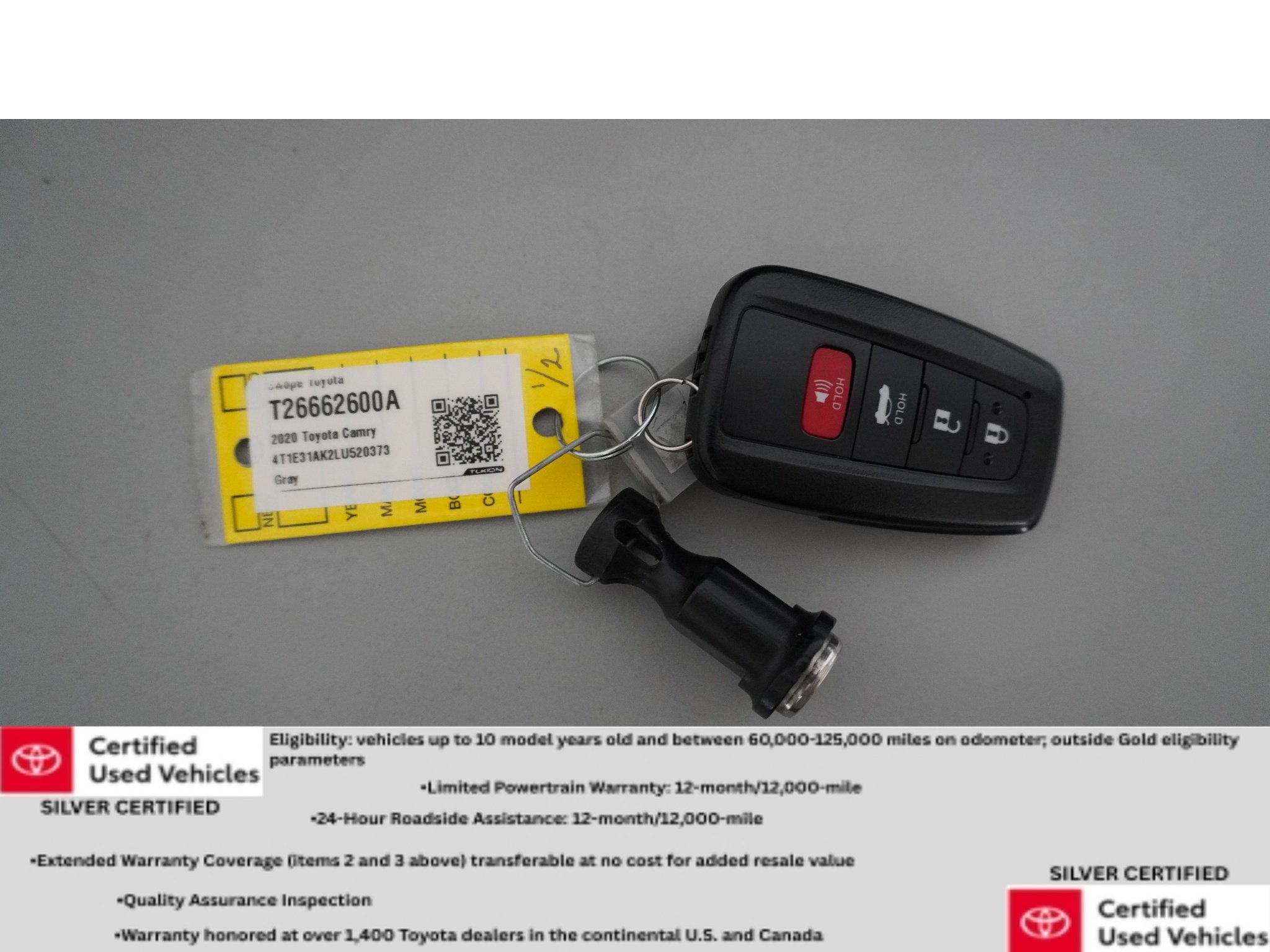 Certified Used 2020 Predawn Gray Mica Toyota Hybrid LE image 32