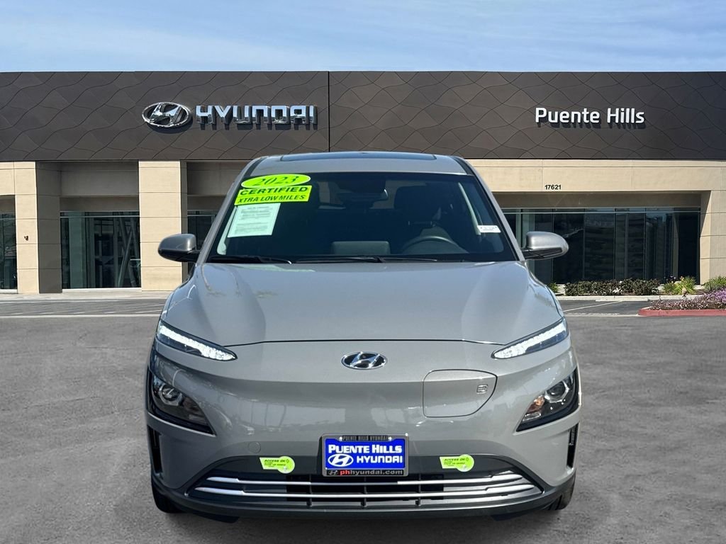 Certified 2023 Hyundai Kona EV SEL with VIN KM8K33AG1PU167334 for sale in City of Industry, CA