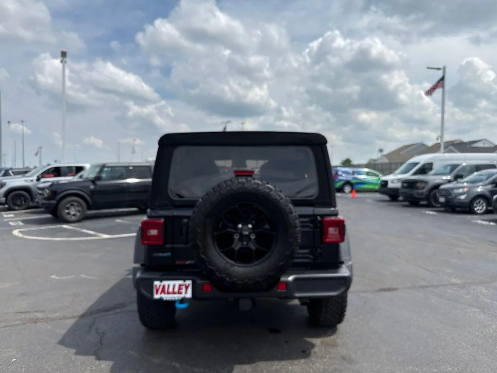 Used 2024 Black Jeep Willys 4xe image 49