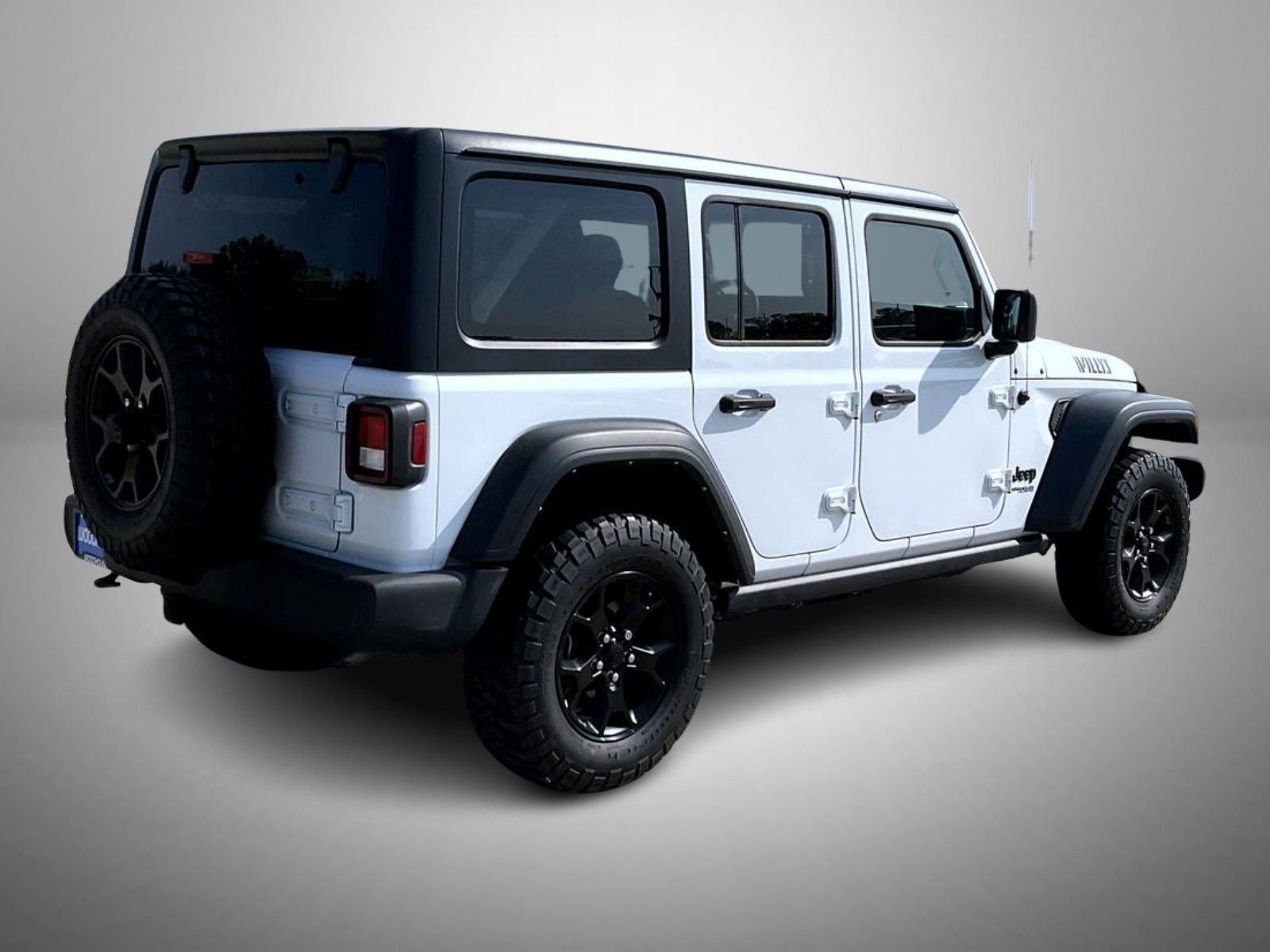 Used 2022 White Jeep Unlimited Willys image 5