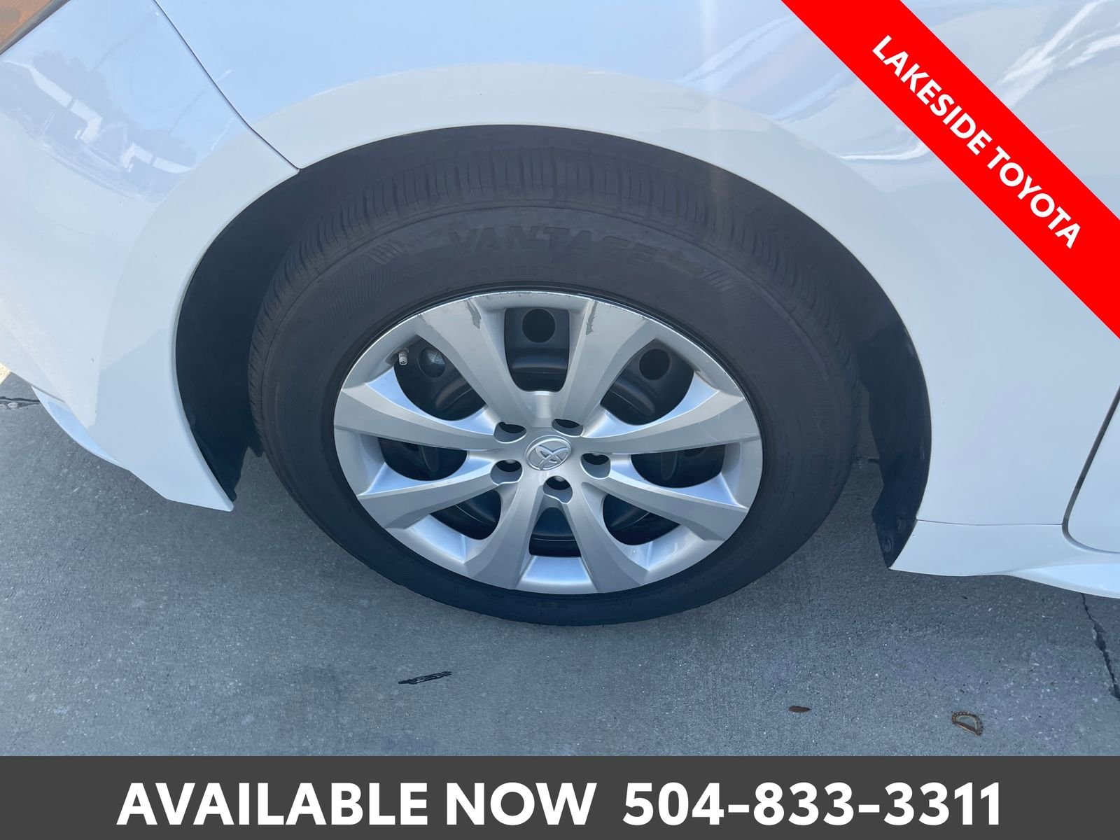 Used 2023 White Toyota LE image 13
