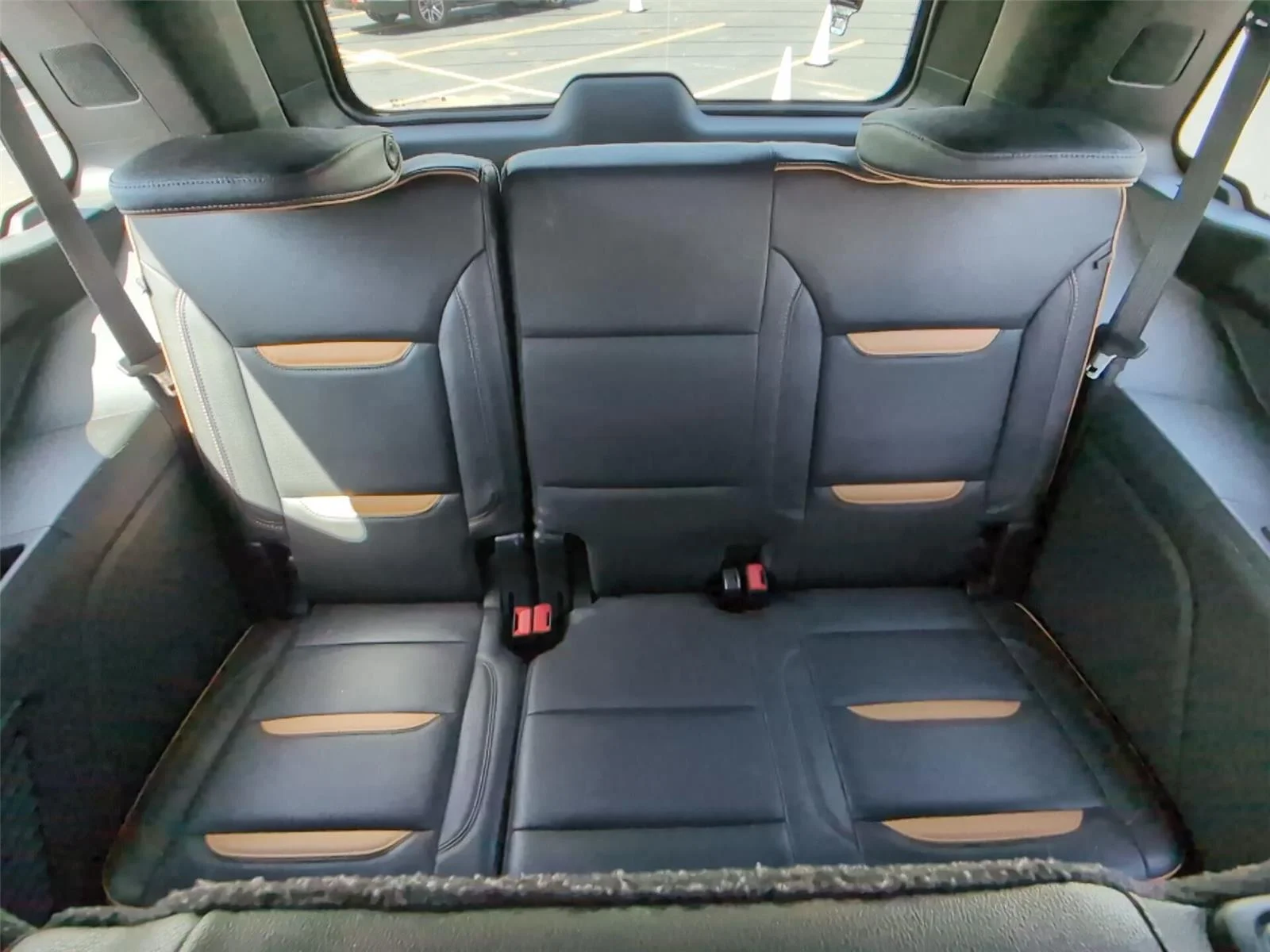 Used 2021 MIDNIGHT BLUE METALLIC GMC AT4 image 34