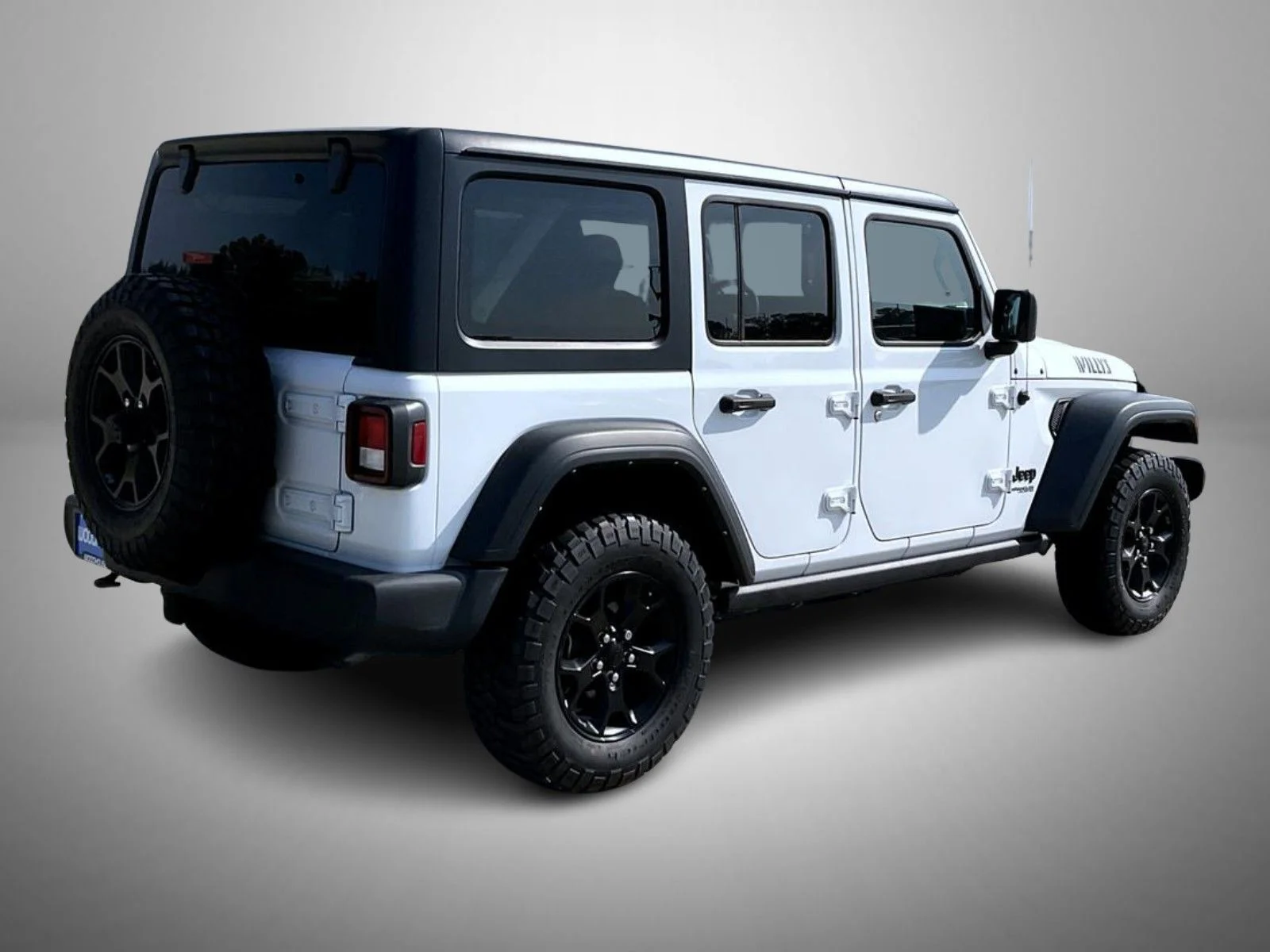 Used 2022 White Jeep Unlimited Willys image 5