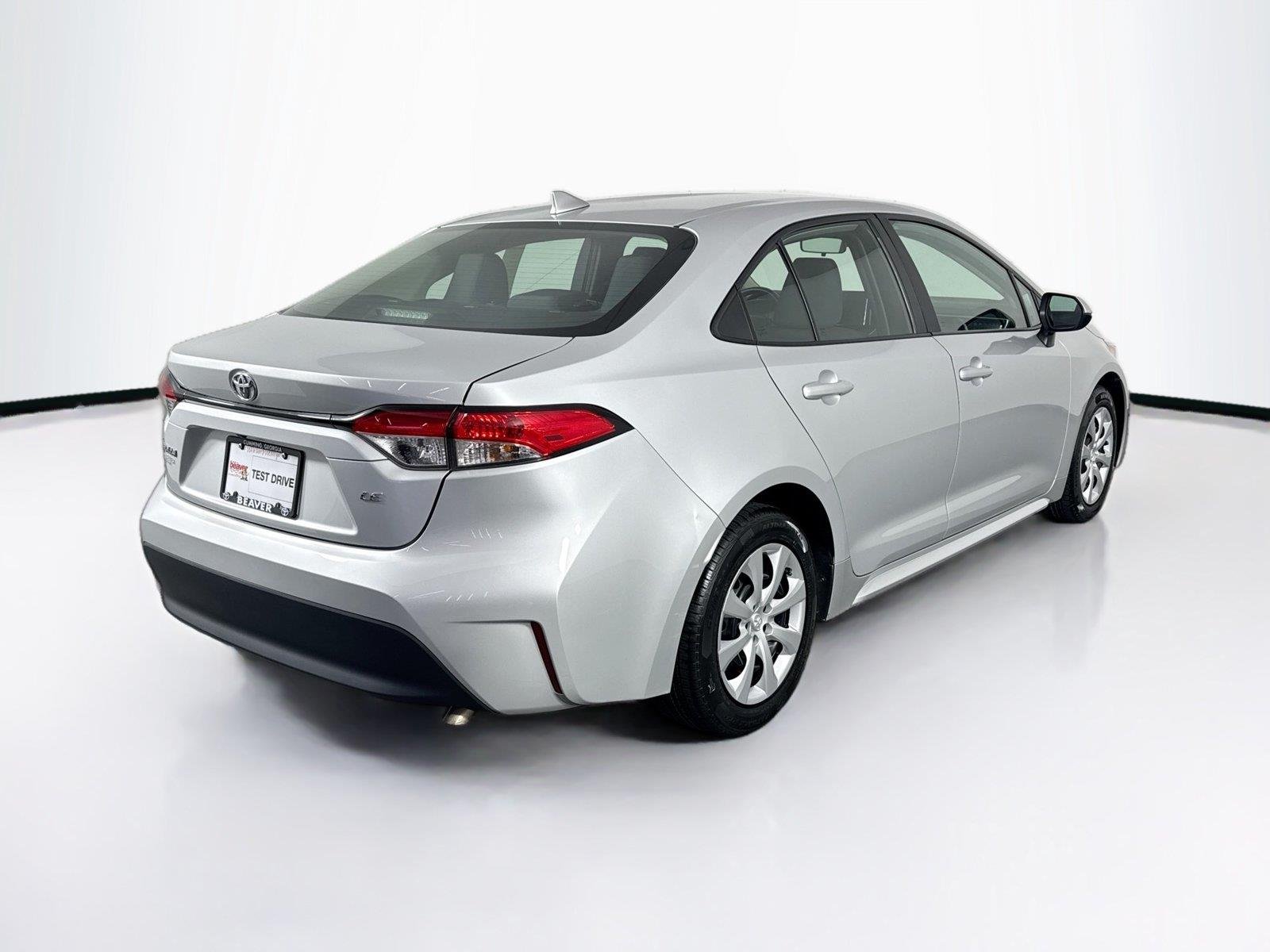 Certified Used 2024 Classic Silver Metallic Toyota LE image 2