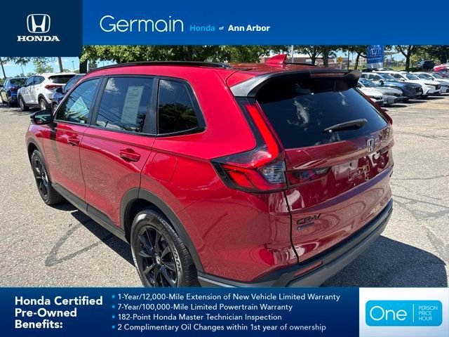 Certified Used 2026 Radiant Red Metallic Honda AWD Sport-L Hybrid image 12