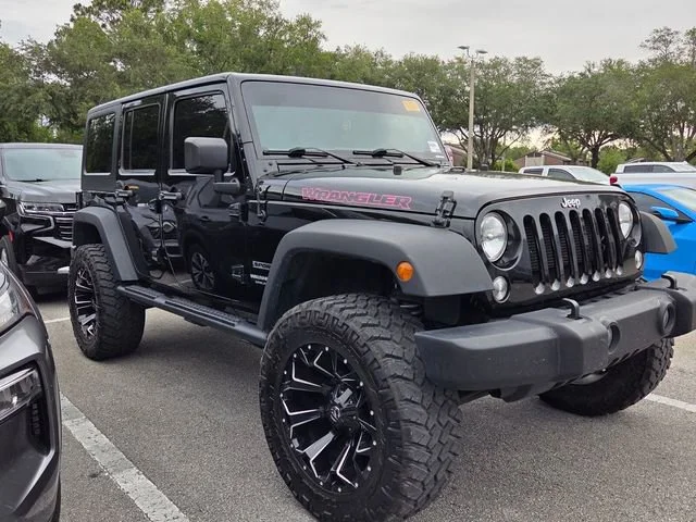 Used 2017 Black Jeep Sport 4x4 image 2
