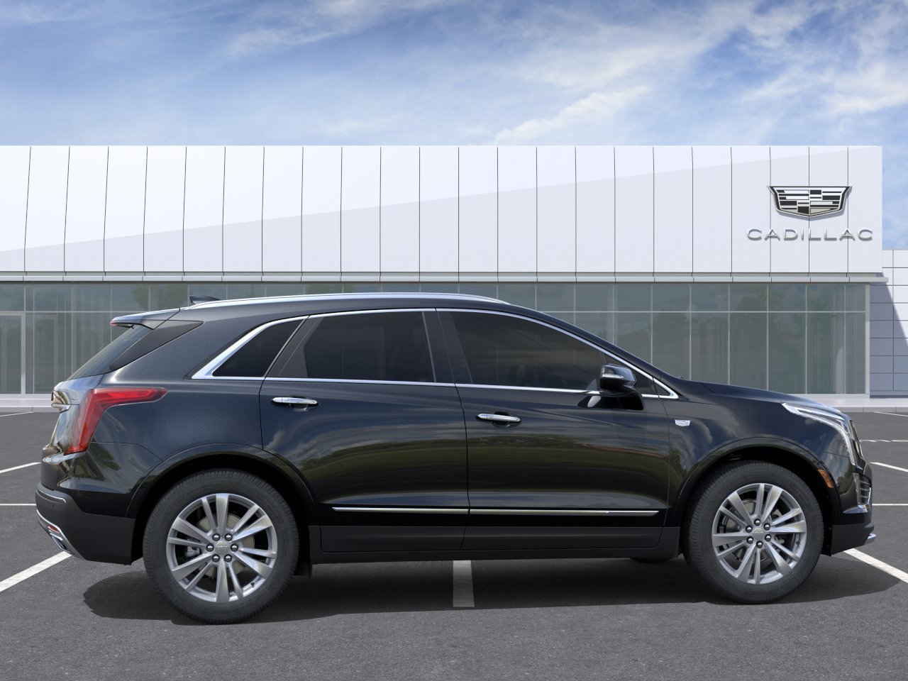 New 2025 Stellar Black Metallic Cadillac Premium Luxury image 5