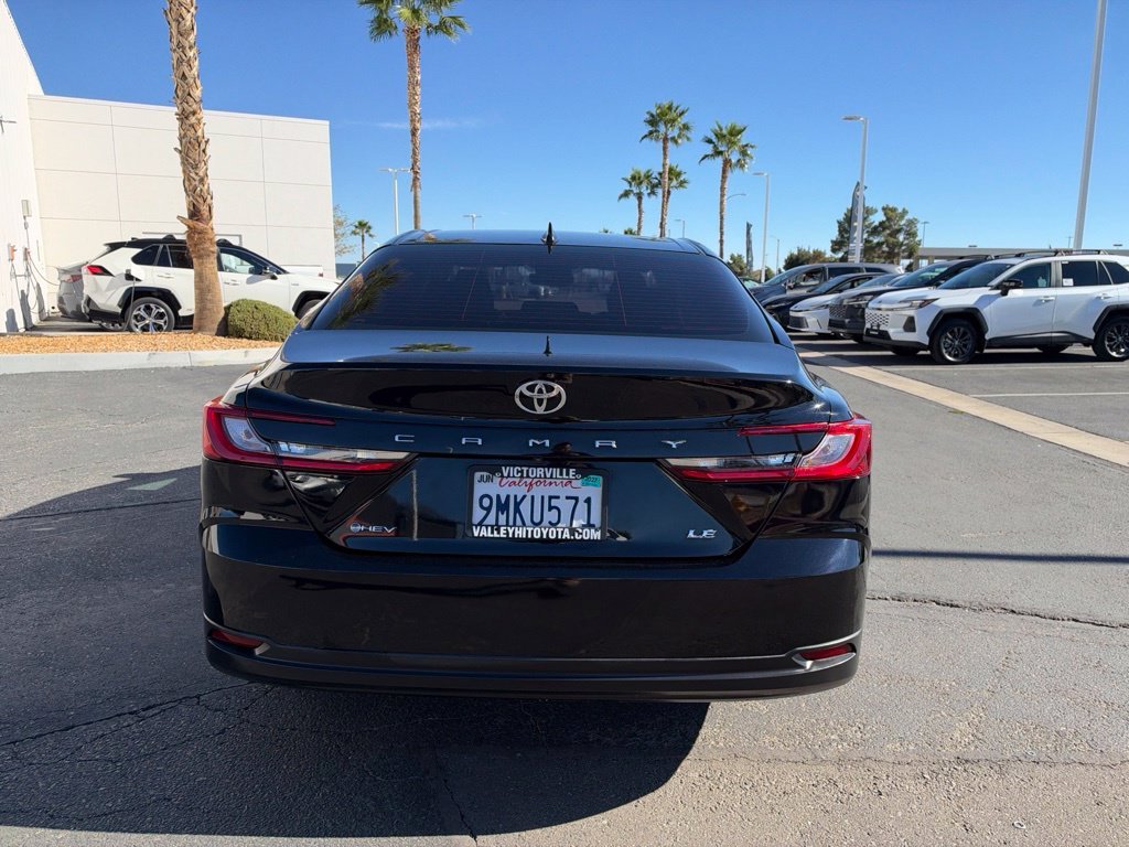 Used 2025 Black Toyota LE image 7