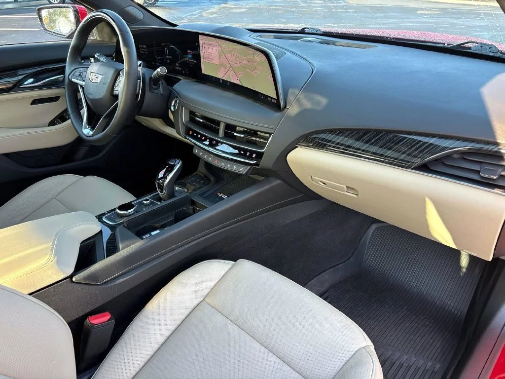 Used 2025 Radiant Red Cadillac Premium Luxury image 18