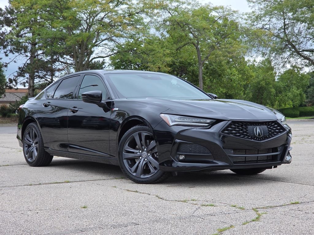 Used 2022 Majestic Black Pearl Acura A-Spec Package image 2