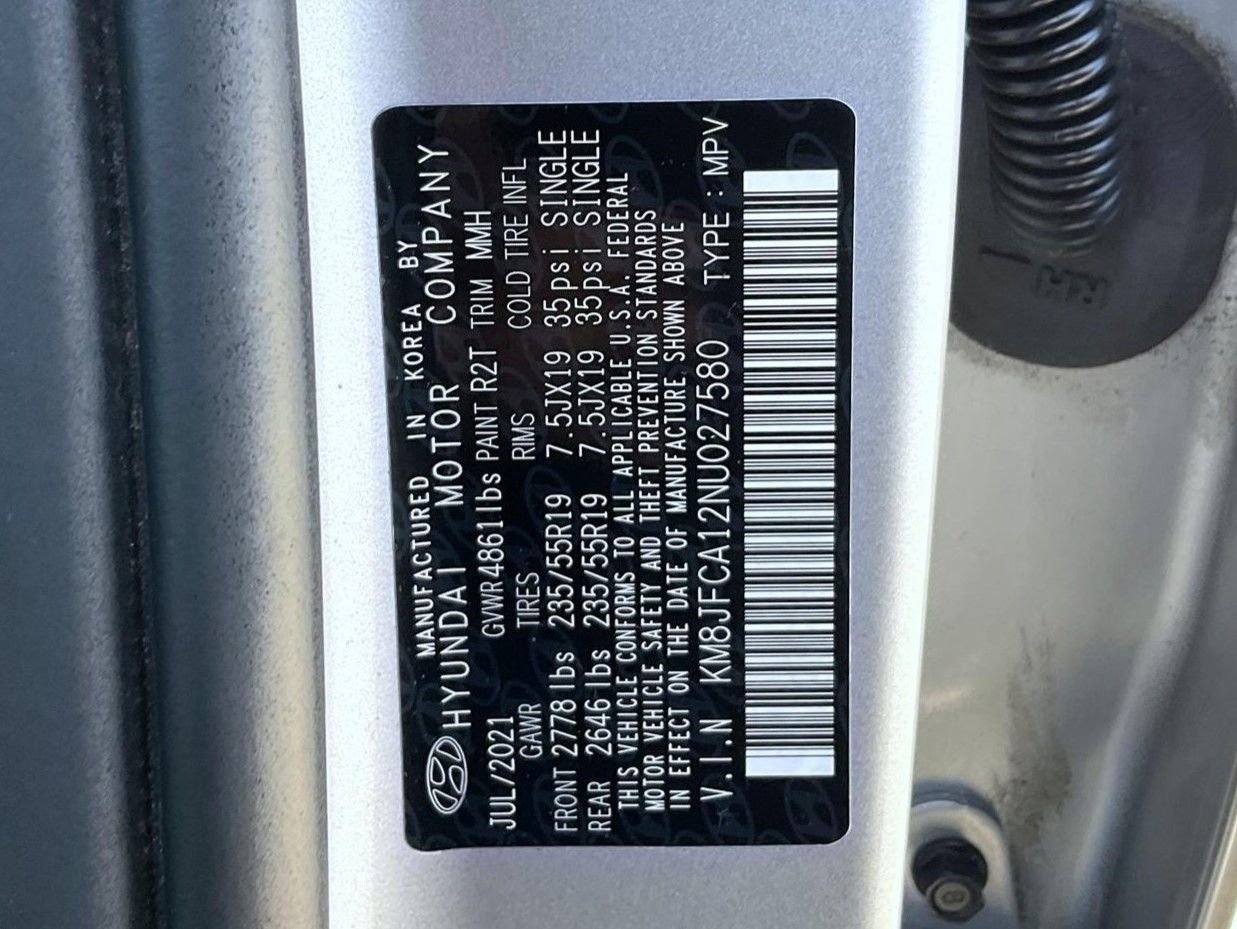 Used 2022 Silver Hyundai SEL Convenience image 26