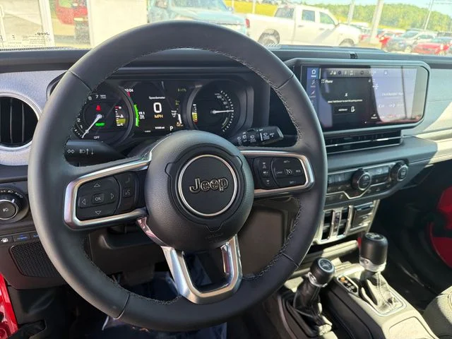 Used 2025 Red Jeep Sahara 4xe image 28