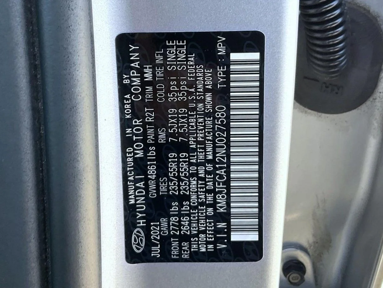 Used 2022 Silver Hyundai SEL Convenience image 26