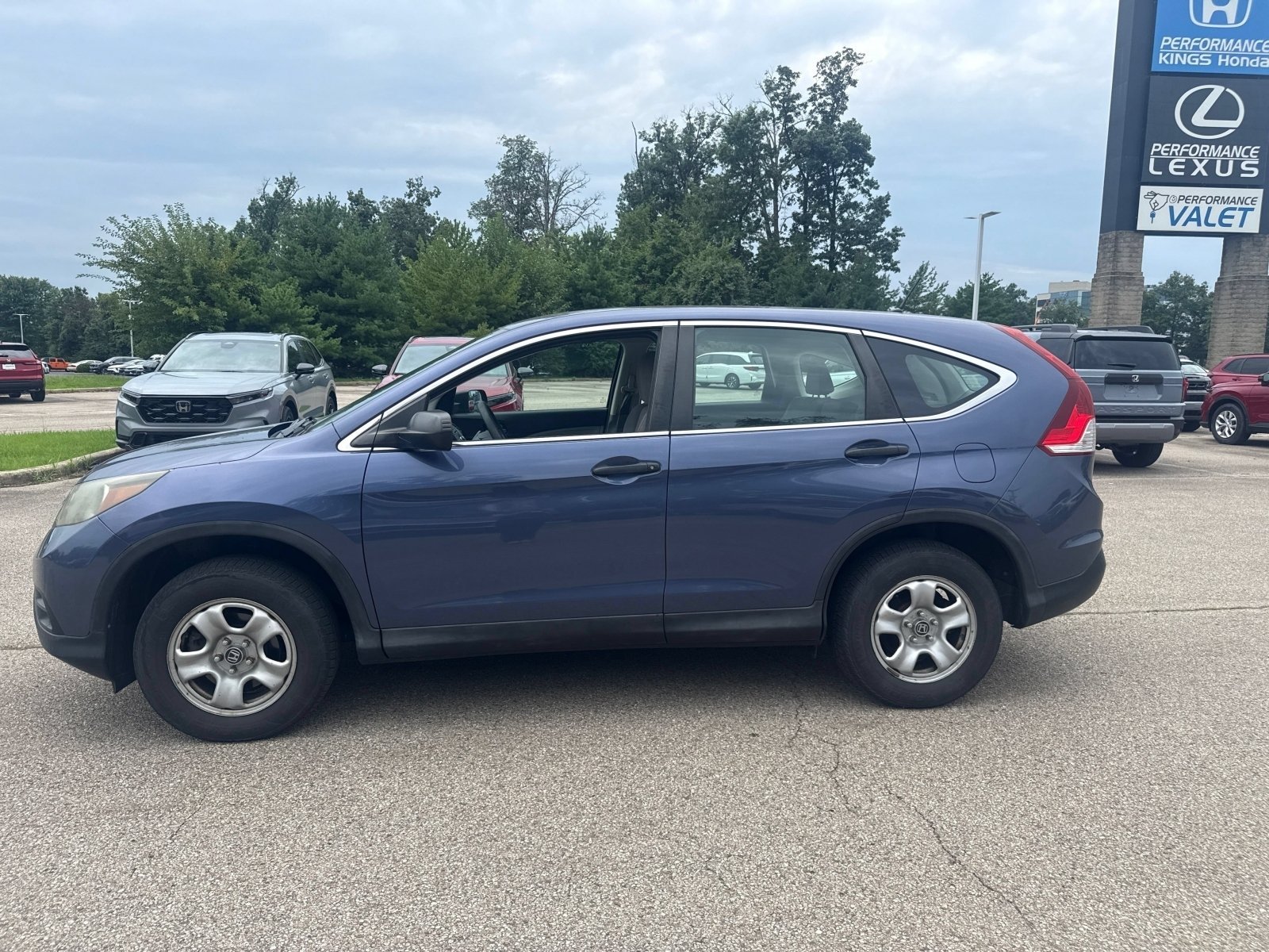 Used 2013 Twilight Blue Metallic Honda LX image 2