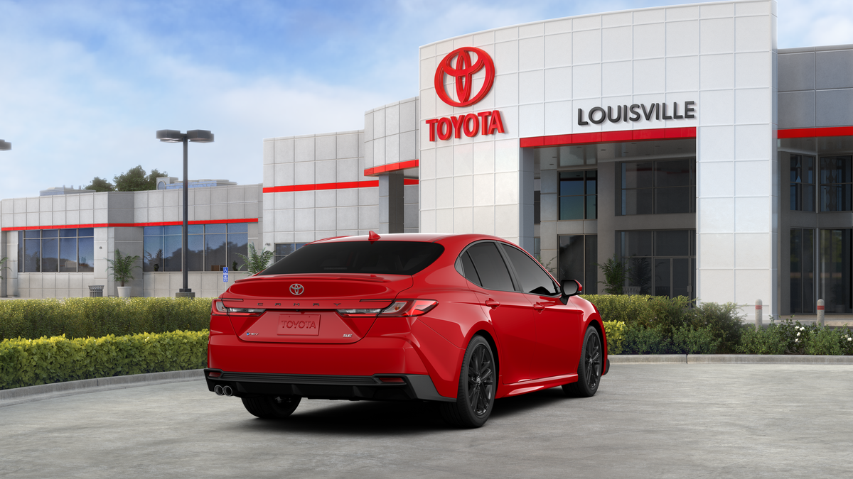 New 2026 Supersonic Red Toyota SE image 9