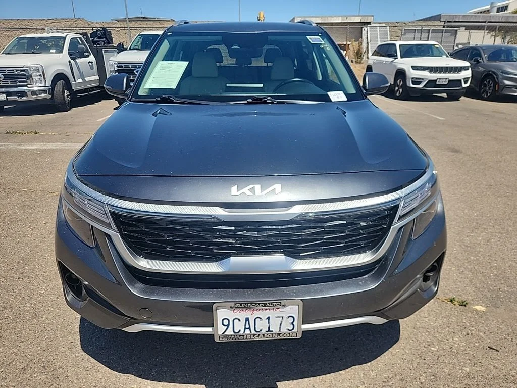 Certified Used 2023 Gray Kia EX image 2
