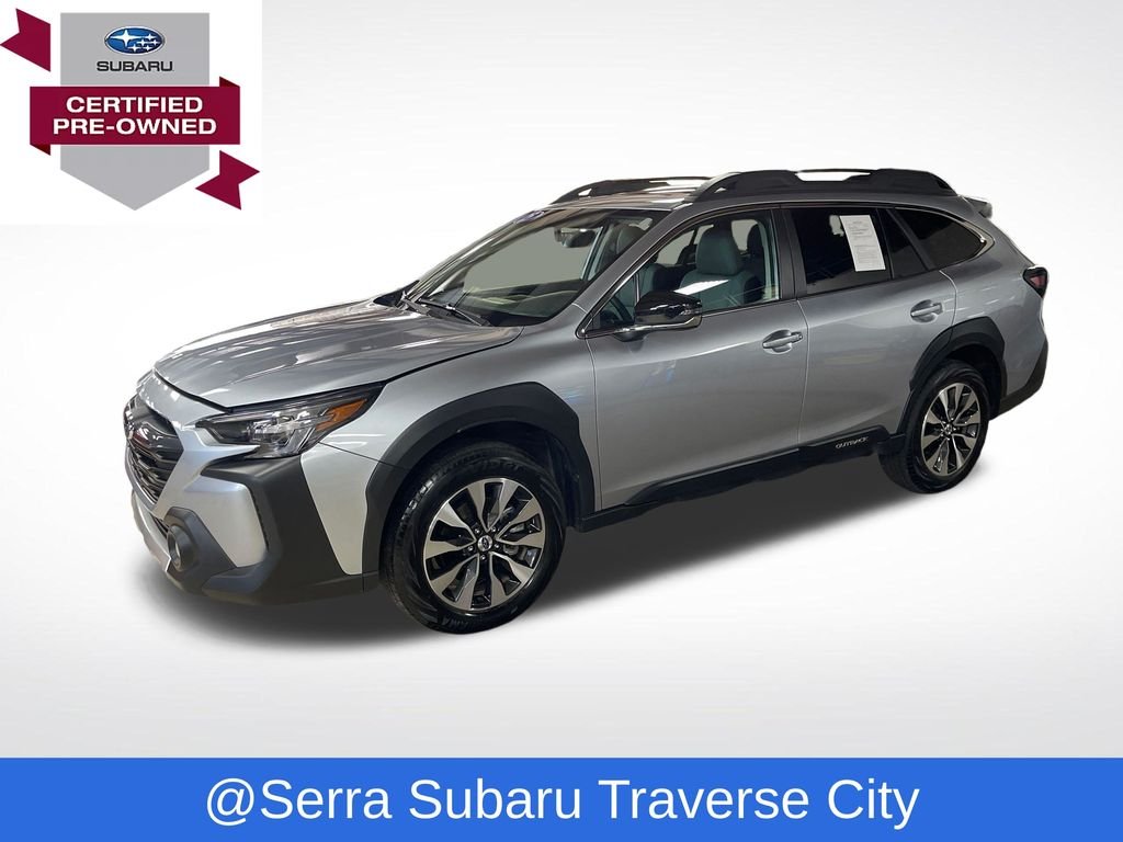 Certified Used 2025 Silver Subaru Limited image 1