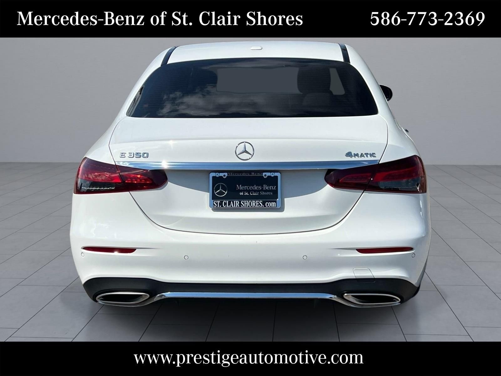 Certified Used 2023 White Mercedes-Benz E 350 image 5