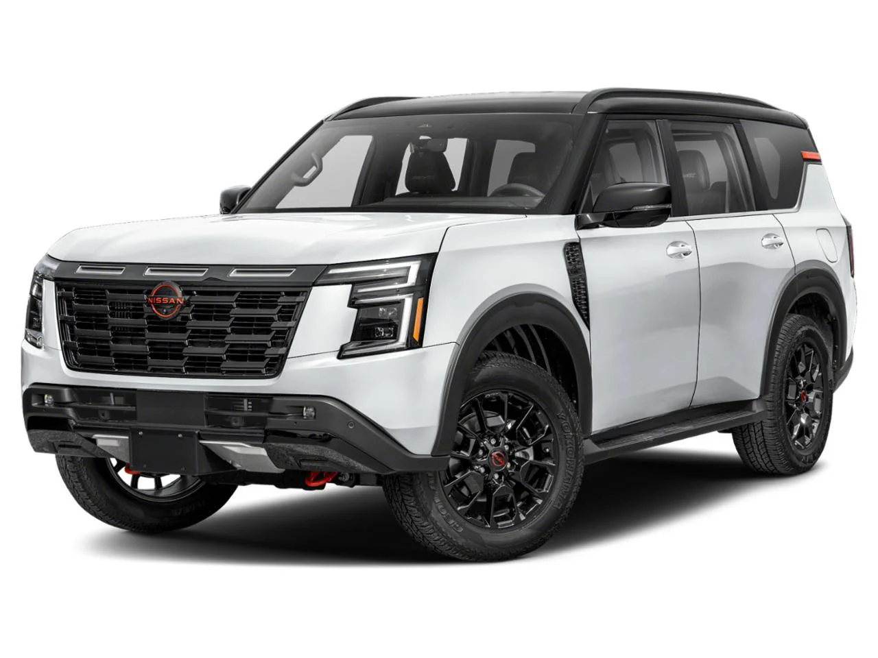 New 2026 Aspen White Tricoat/Super Black Nissan PRO-4X image 1