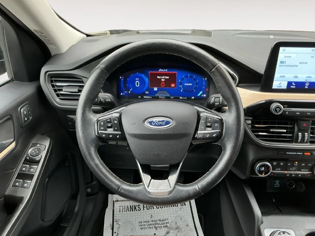 Used 2021 Blue Ford Titanium image 13