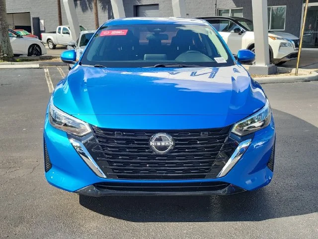 Certified Used 2025 Blue Nissan SV image 2