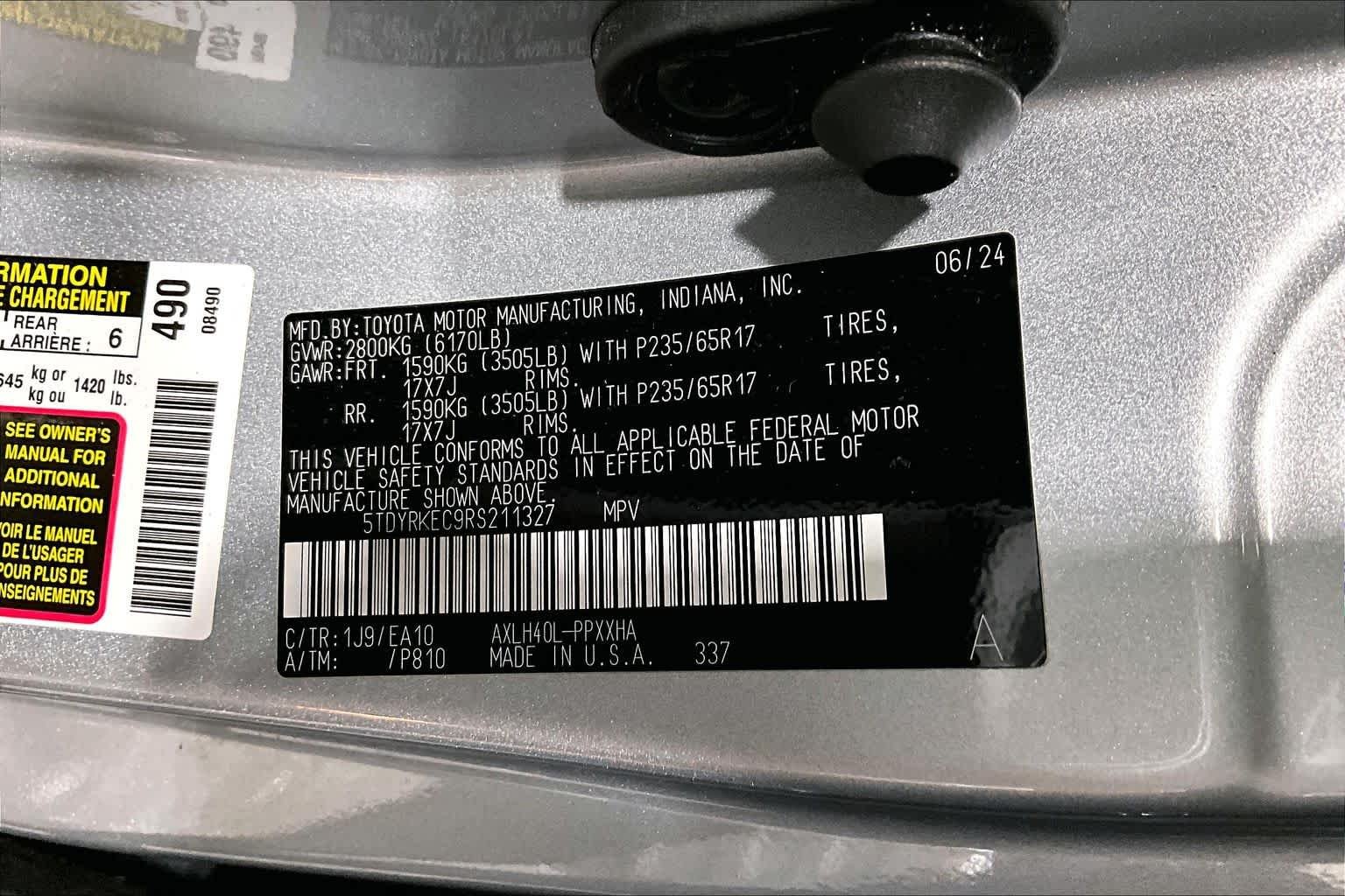 Used 2024 Celestial Silver Metallic Toyota XLE image 37