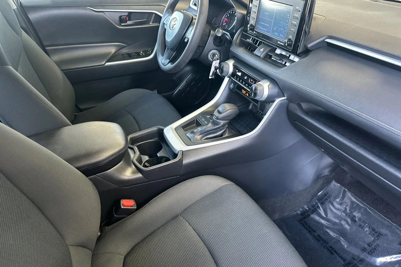 Used 2021 MIDNIGHT BLACK Toyota LE image 15