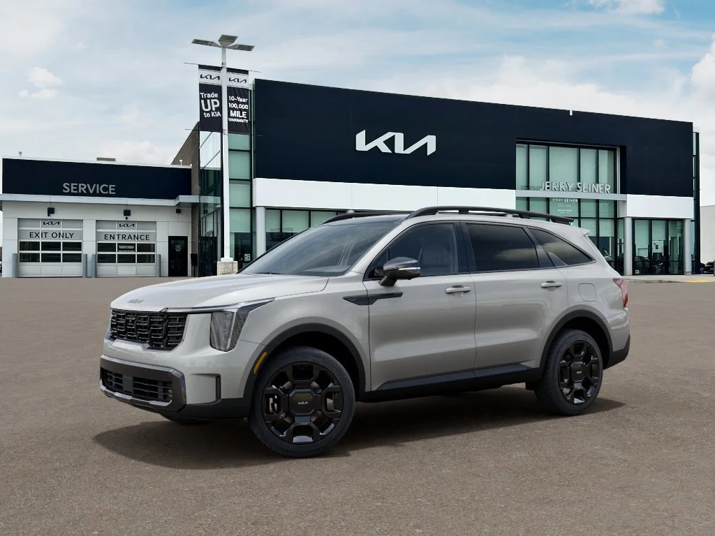 New 2026 Ivory Silver Kia X-Line SX Prestige image 3