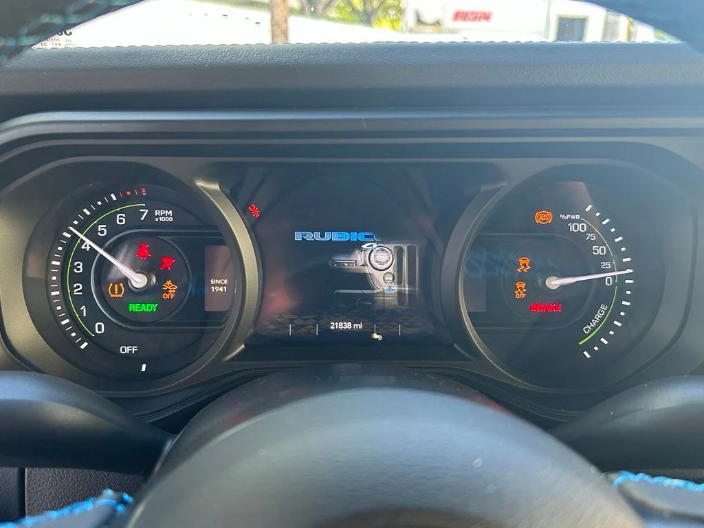 Certified Used 2024 Beige Jeep Rubicon 4xe image 18