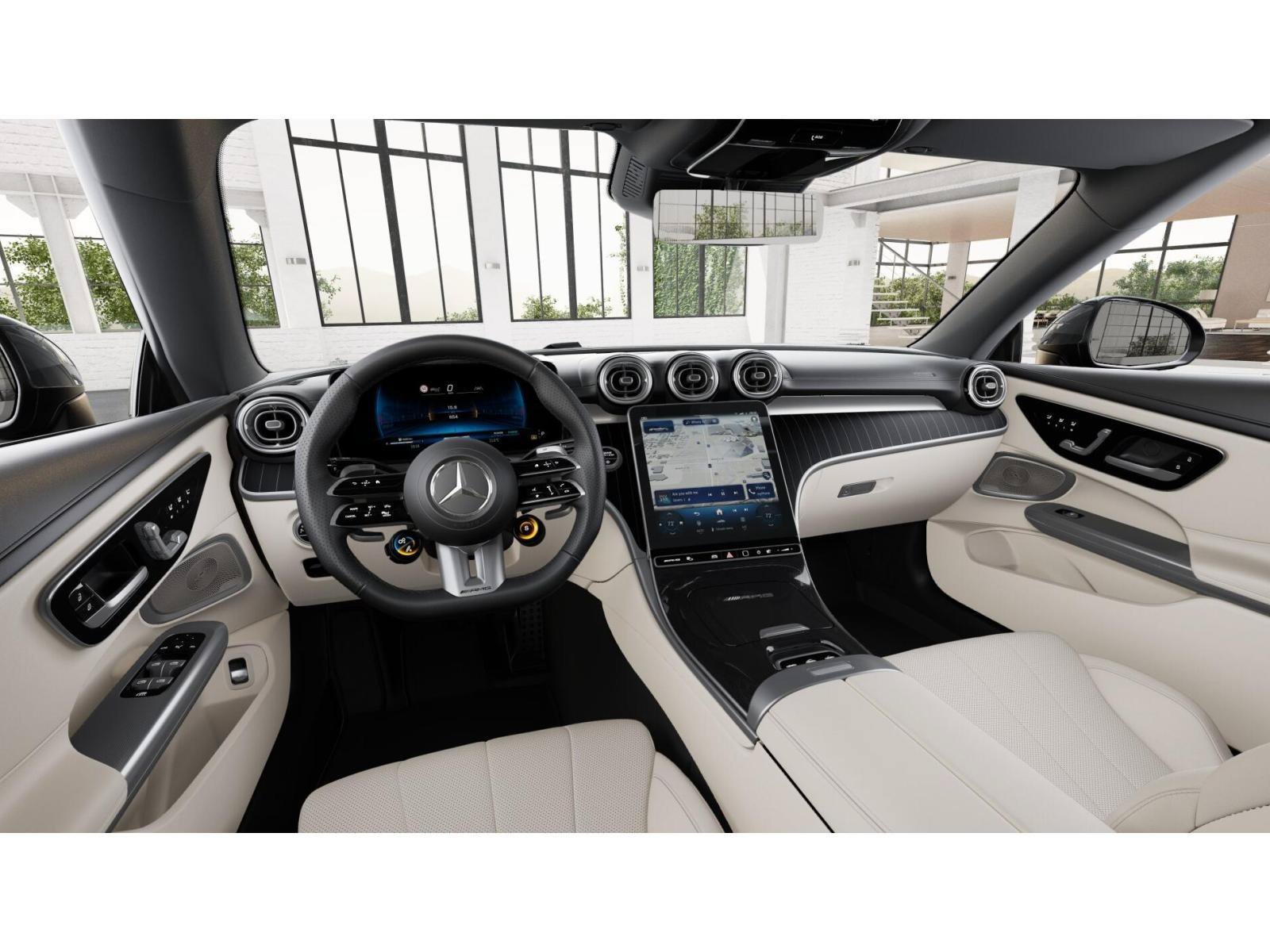 New 2027 MANUFAKTUR Moonlight White Metallic Mercedes-Benz AMG® CLE 53 4MATIC+ Cabriolet image 18