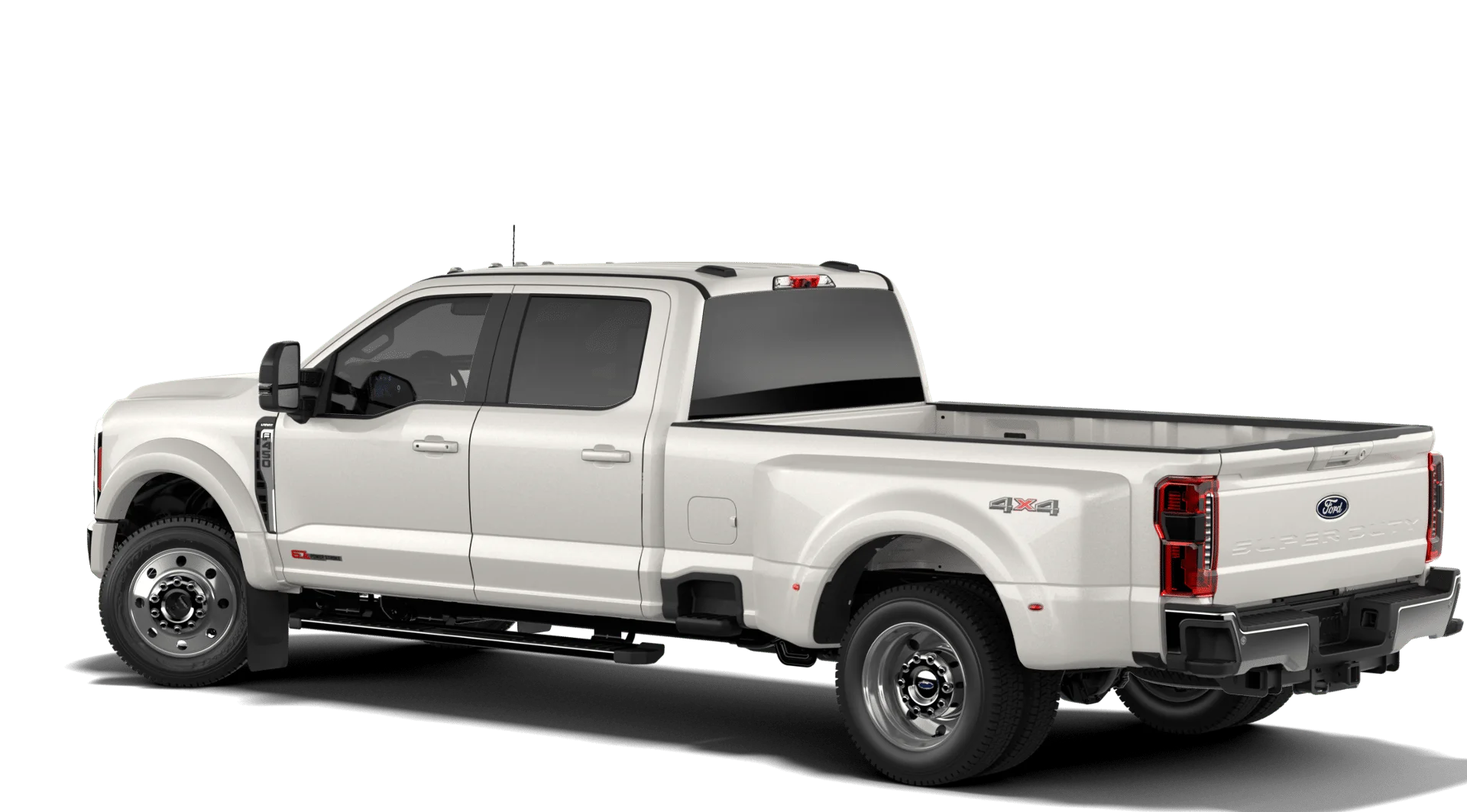 New 2027 Star White Metallic Tri-Coat Ford Lariat image 2
