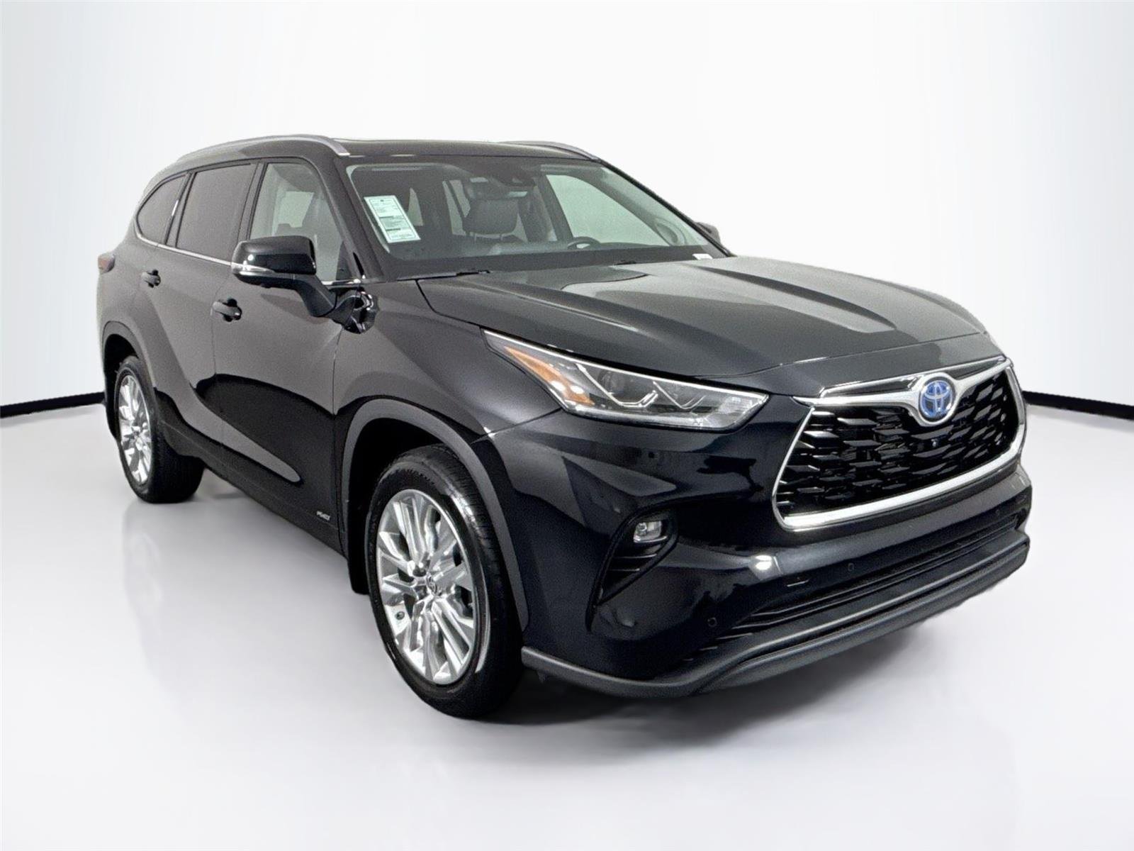 Used 2024 Midnight Black Metallic Toyota Hybrid Limited image 4