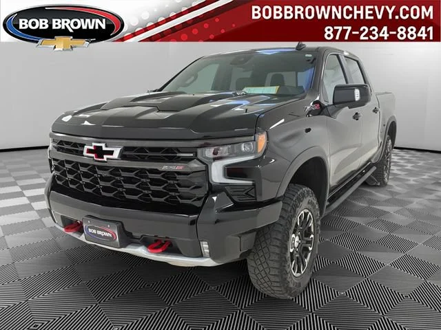 Certified Used 2024 Black Chevrolet ZR2 image 1