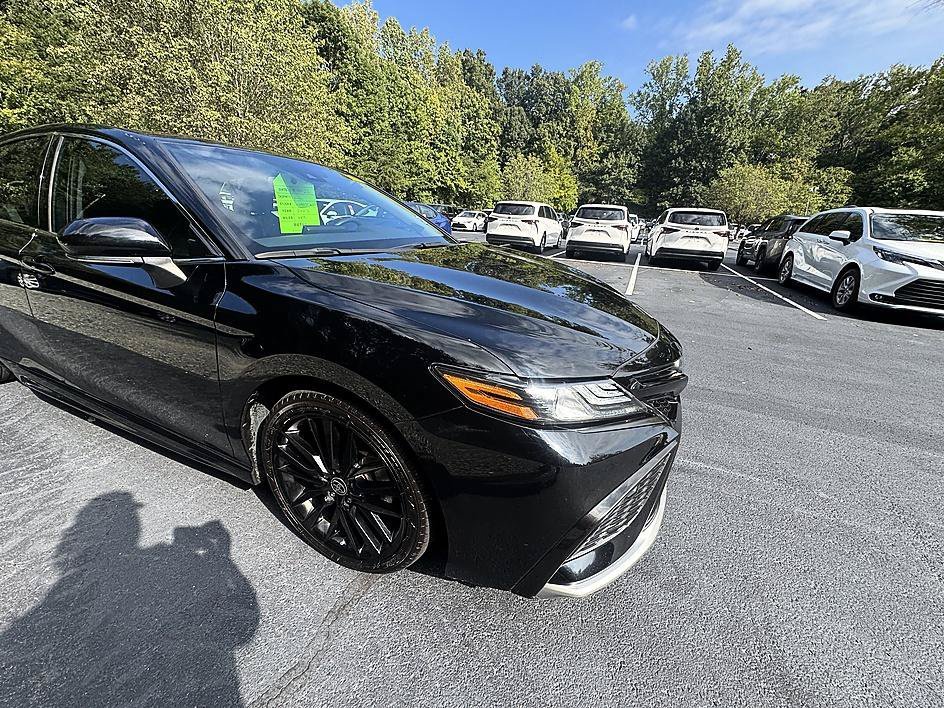 Used 2023 Midnight Black Metallic Toyota XSE image 8