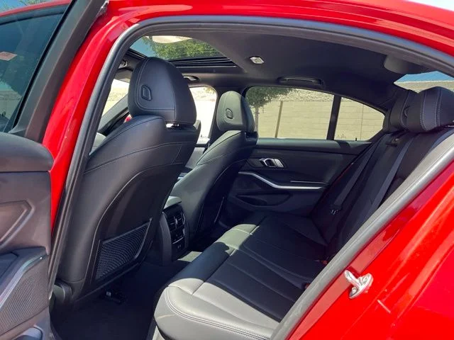 Certified Used 2023 Red BMW 330e iPerformance image 9
