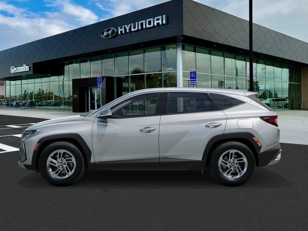 New 2026 Shimmering Silver Hyundai SE AWD image 3