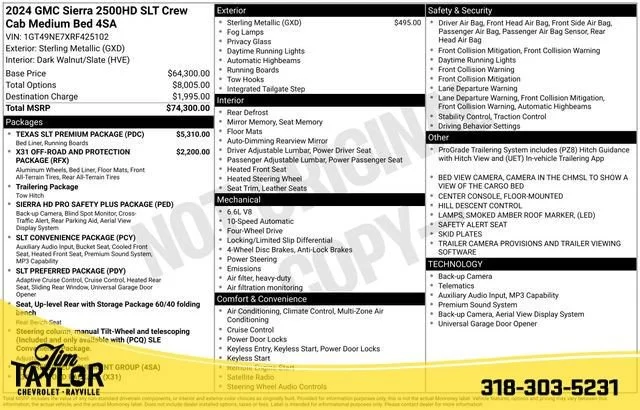 2024 GMC Sierra 2500HD SLT - Photo 41