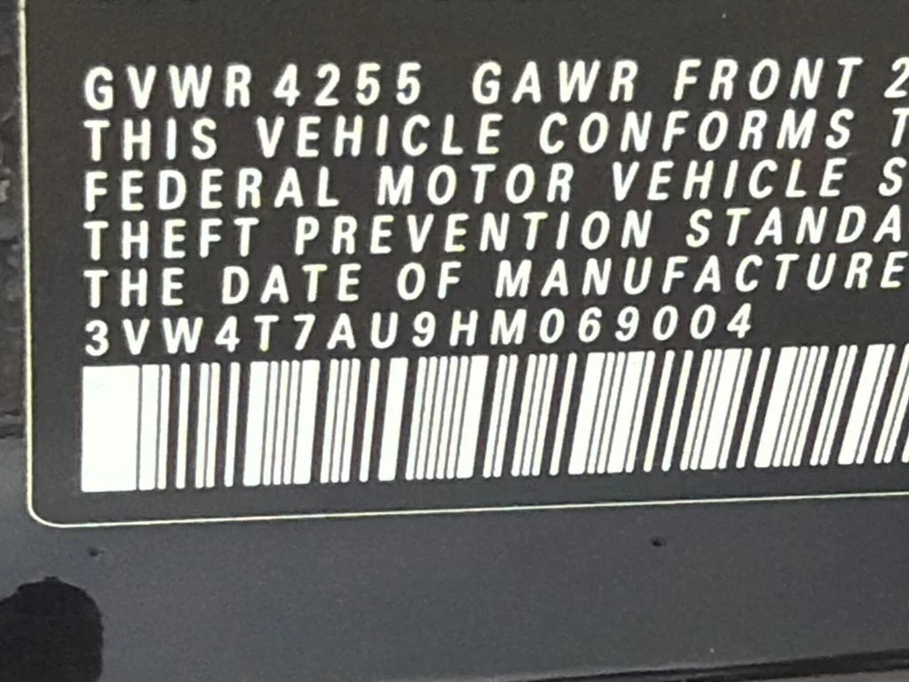 Used 2017 Black Volkswagen S image 31