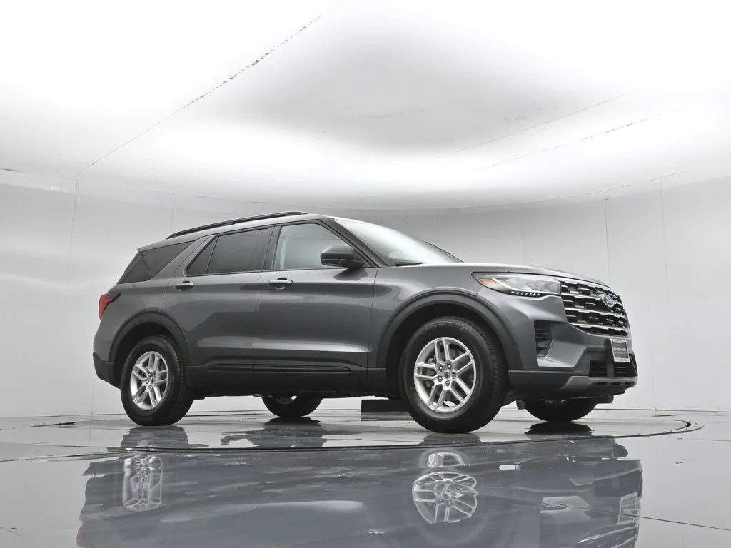 New 2026 Carbonized Gray Metallic Ford Active image 3