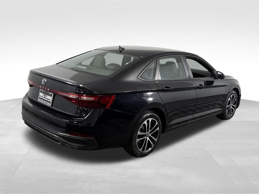 Used 2025 Deep Black Pearl Volkswagen 1.5T Sport image 7