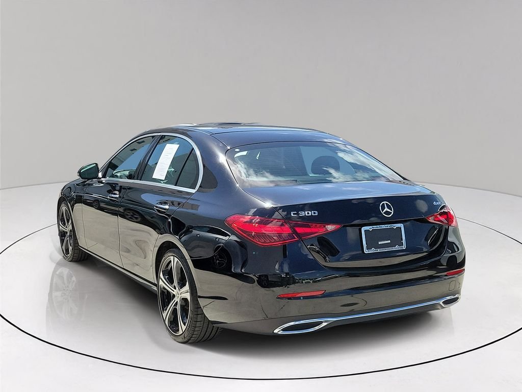 Certified Used 2022 Black Mercedes-Benz C 300 image 4
