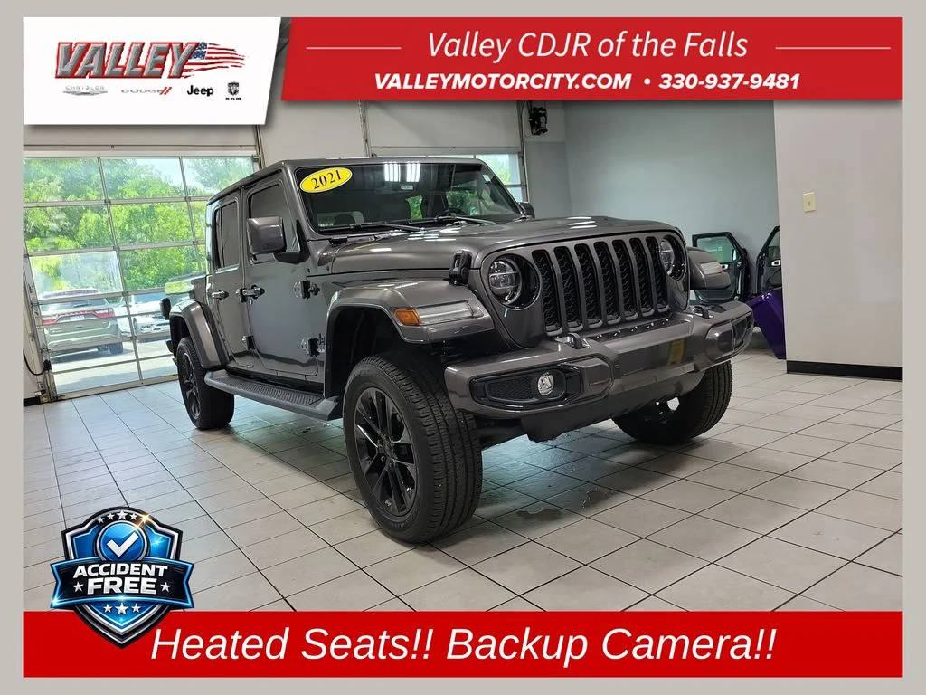 Used 2021 Gray Jeep High Altitude image 1