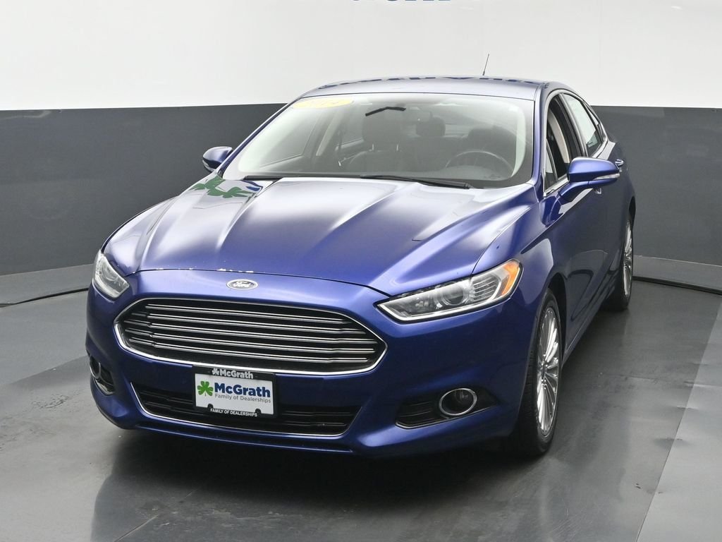 Used 2014 Blue Ford Titanium image 21