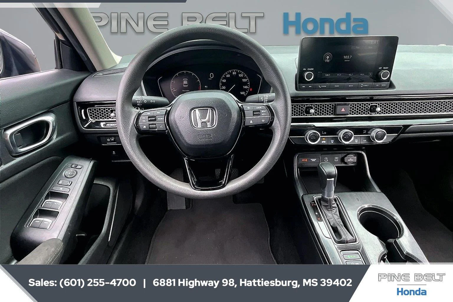 Used 2025 Meteorite Gray Metallic Honda LX image 5
