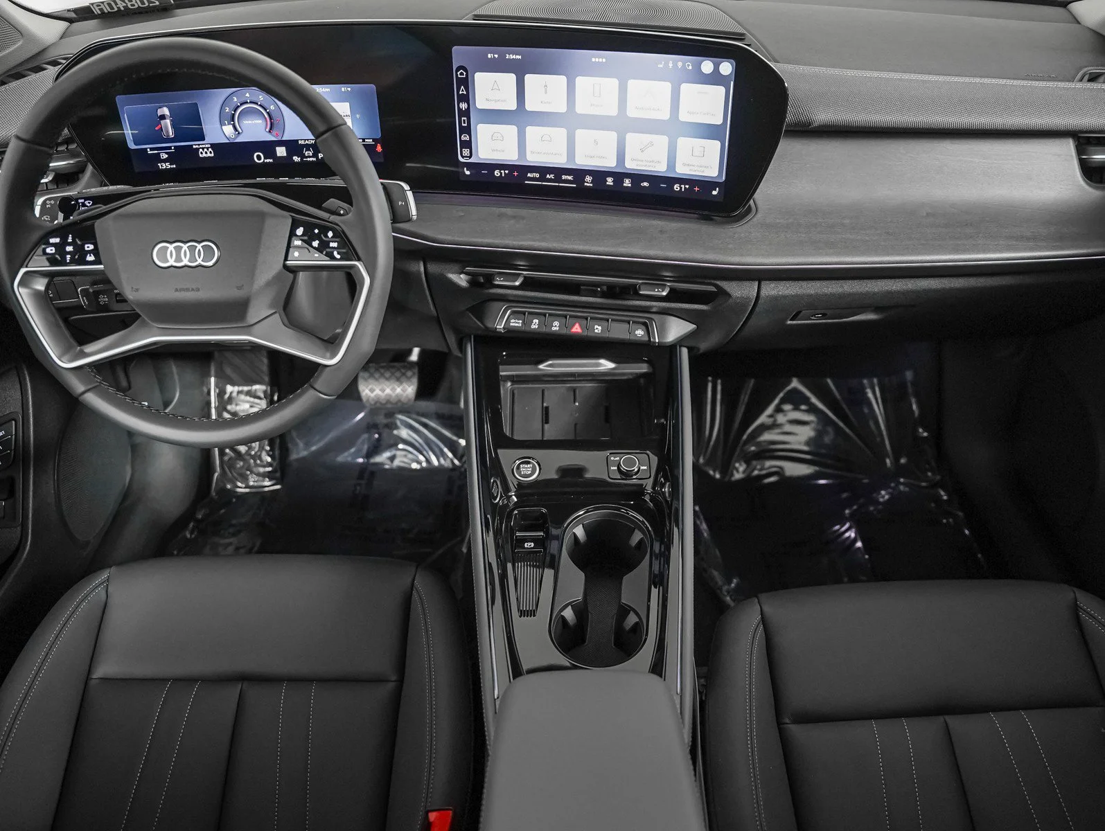 New 2026 Mythos Black Metallic Audi S line image 12